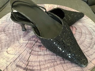 Zapatos de fiesta negros talla 38