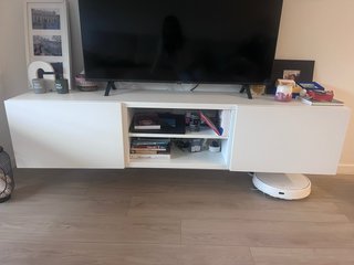 NEGOCIABLE Mueble TV IKEA Blanco