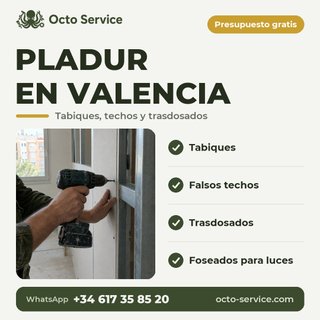 Pladur Valencia | tabiques, techos, trasdosados