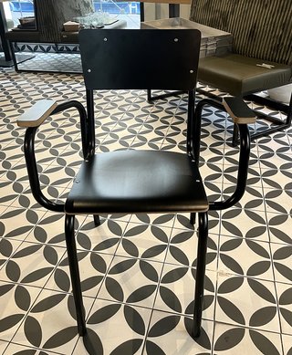Silla Escolar Retro con Brazos