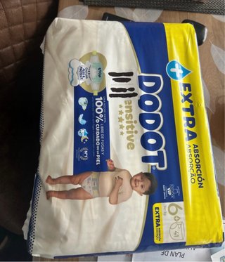Pañales Dodot Sensitive Talla 6