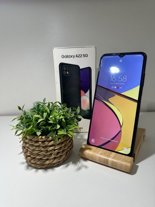 SAMSUNG GALAXY A22 5G | 128 GB | CON CAJA Y FUNDA