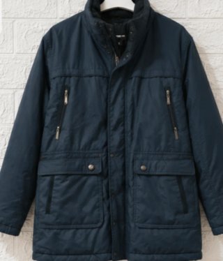 Abrigo Reversible Azul