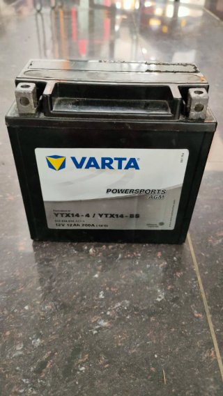 VARTA PowerSports AGM YTX14-4/-BS batería moto