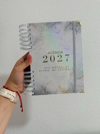 Agenda 2027 Gris Efecto Mármol