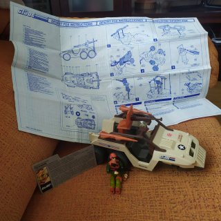 G.I. Joe Desert Fox con Conductor