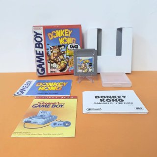 DONKEY KONG NINTENDO GAME BOY GB EUR GIG COMPLETO