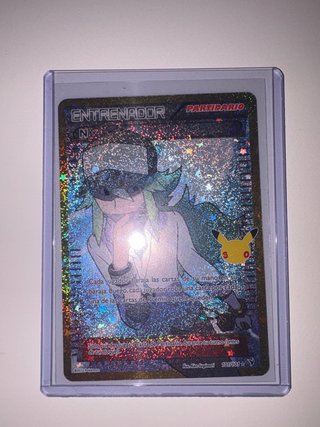 Carta Pokémon Entrenador N 30 Aniversario