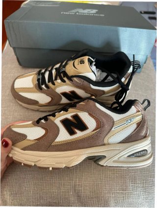 New Balance 530 Brown Tan Talla 43