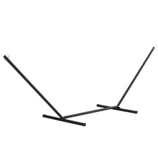 Soporte Hamaca Metal 360cm Carga 120kg Negro