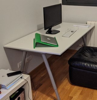Escritorio Ikea Thyge Altura Regulable