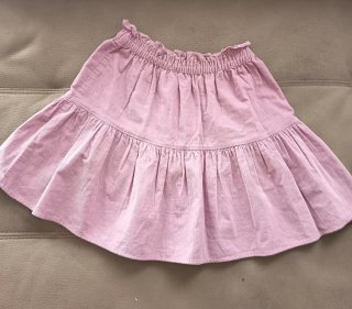 Falda de Pana con Volante para niña. 7-8 años. H&M