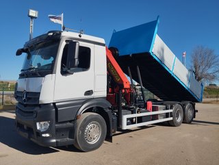 Mercedes ACTROS 25 45-CAMIONES GRUA