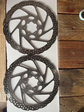 2 Discos de Freno Shimano 180mm