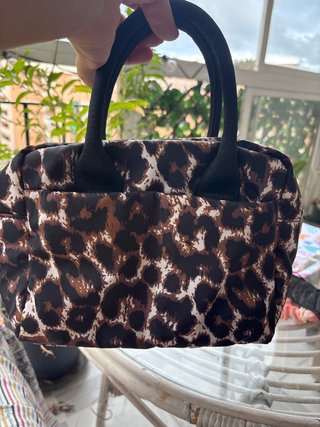 Bolso de mano estampado animal