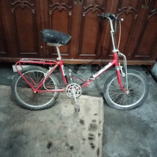 Bicicleta Motoretta Roja