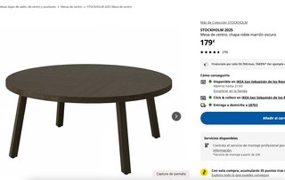Mesa de centro IKEA Stockholm
