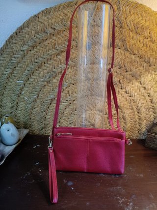 Bolso Bandolera Rojo