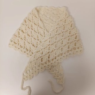 Toquilla de crochet para niña (4-7 años)