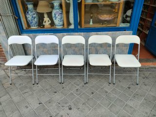 Sillas Plegables Blancas 640513971