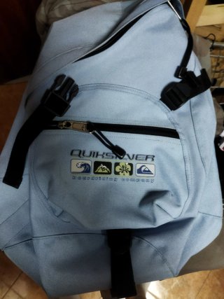 Mochila Quiksilver Azul muy nueva