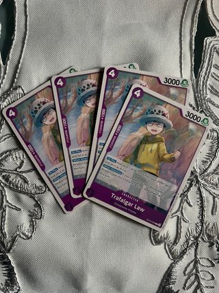 Playset Cartas Trafalgar Law OP16