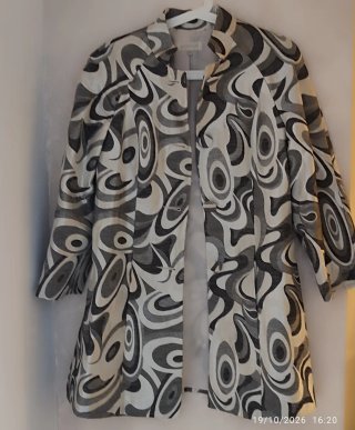 Chaqueta Mujer Estampado Geométrico