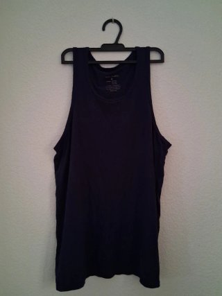 Camiseta Deportiva Sin Mangas Azul
