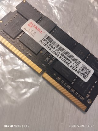 16GB SODIMM (1x1) DDR4 2666MHz