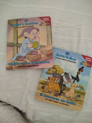 Mi primer libro Disney: rutinas y categorías