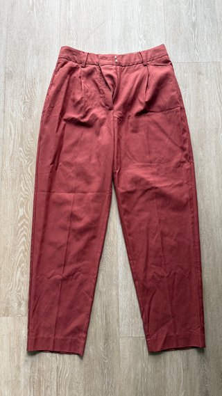 Pantalón Mango terracotta