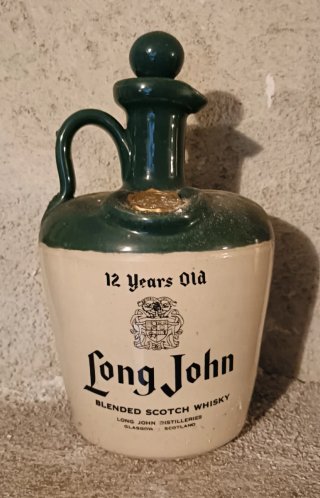 Jarra de Cerámica Long John 12 Years Old