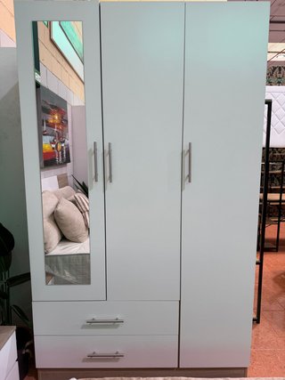 Armario de 3 puertas blanco