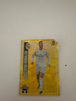 Carta Cristiano Ronaldo Top Bombers