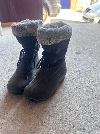 Botas para la nieve con forro de pelo