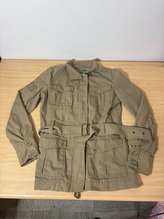 Chaqueta Militar Benetton Caqui Talla S
