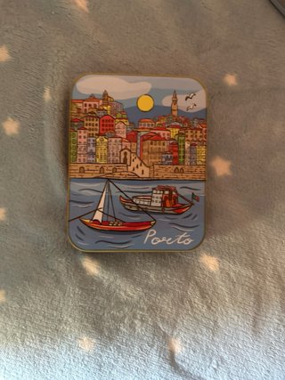 Caja de Lata Souvenir de Oporto