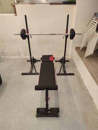 Banco de Press Banca con Soporte