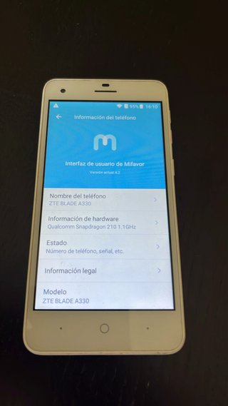 ZTE Blade A330 Blanco