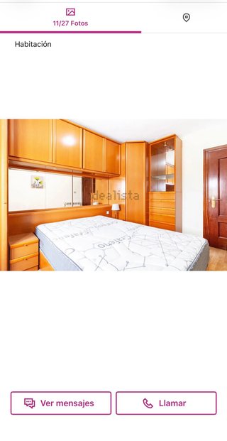 Cama Puente de Madera con Armario