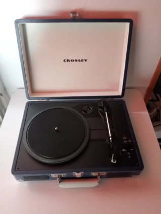 Tocadiscos Portátil Crosley Azul