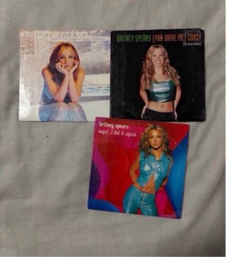 Lote 3 CD Single Britney Spears Pop