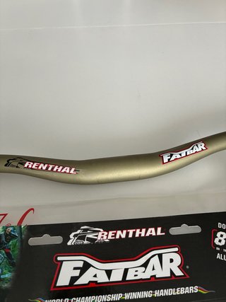 Manillar Renthal Fatbar 31.8mmx800mm. Altura 20mm