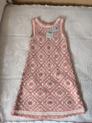 Vestido de Crochet para Niña