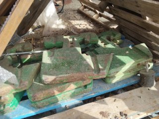 Contrapesos delanteros John Deere 2450