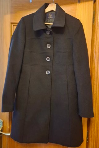 Abrigo Negro For Woman