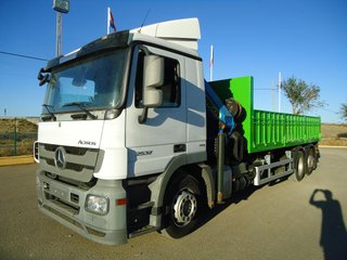 Mercedes ACTROS 2532-CAMIONES GRUAS