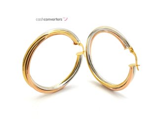 argollas oro 18k
