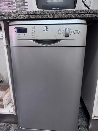 Lavavajillas Indesit Plateado