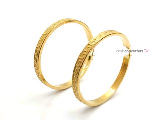 argollas oro 18k
